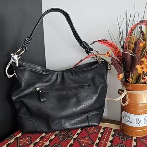 Black Shoulder Purse "No Flaws"